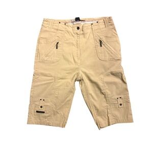 Jamie Sadock Bermuda Shorts Golf Casual Pockets Khaki Women's Size‎ 10